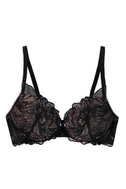Black Lace Push Up Bra