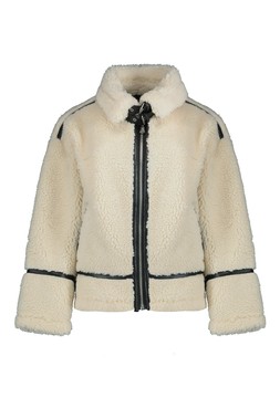 Neutral Borg Aviator Jacket