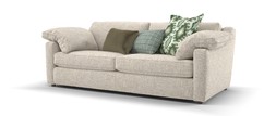 Samerson 3 Seater Micro Flecked Boucle Mix Latte/Green , £1,899