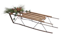 Wooden Sleigh