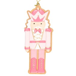 SINGLE NUTCRACKER PINK COOKIE TREE DEC £2 (436575)